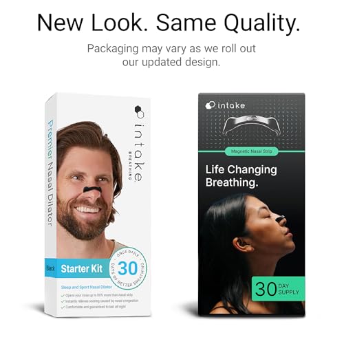 Intake Breathing Nasal Strip Starter Kit by Intake