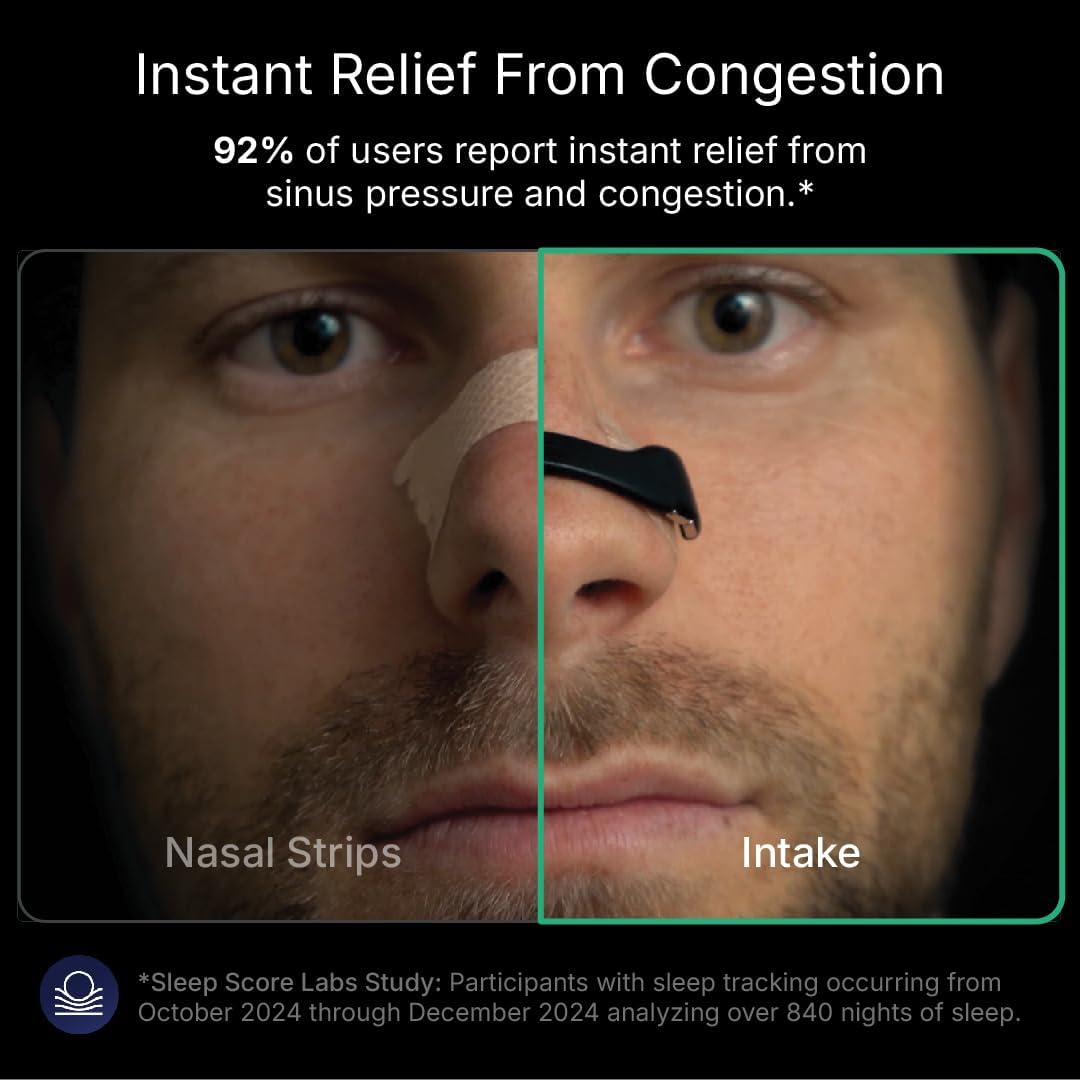 Intake Breathing Nasal Strip Starter Kit by Intake
