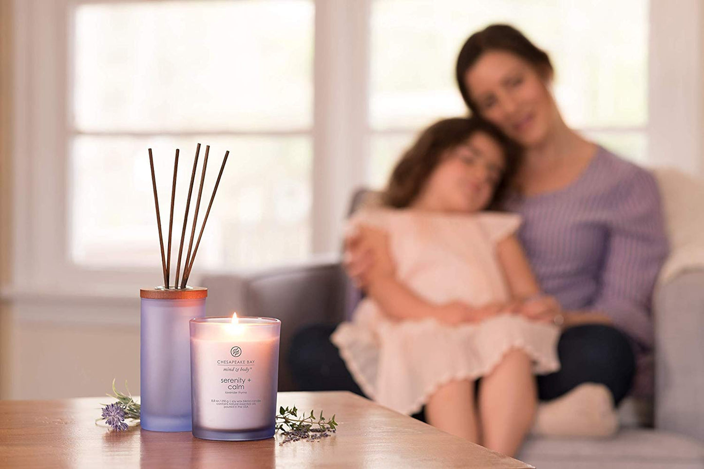 Chesapeake Bay Serenity and Calm Candle in Lavender Thyme