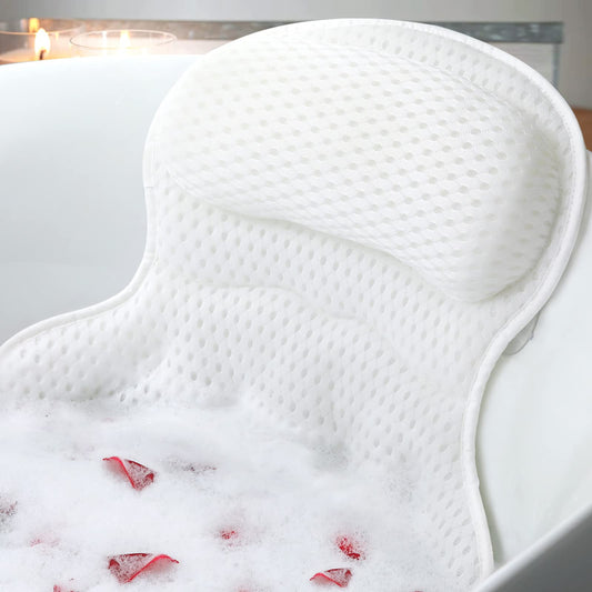 Ozyalo Luxury Bath Pillow for Neck and Back Comfort