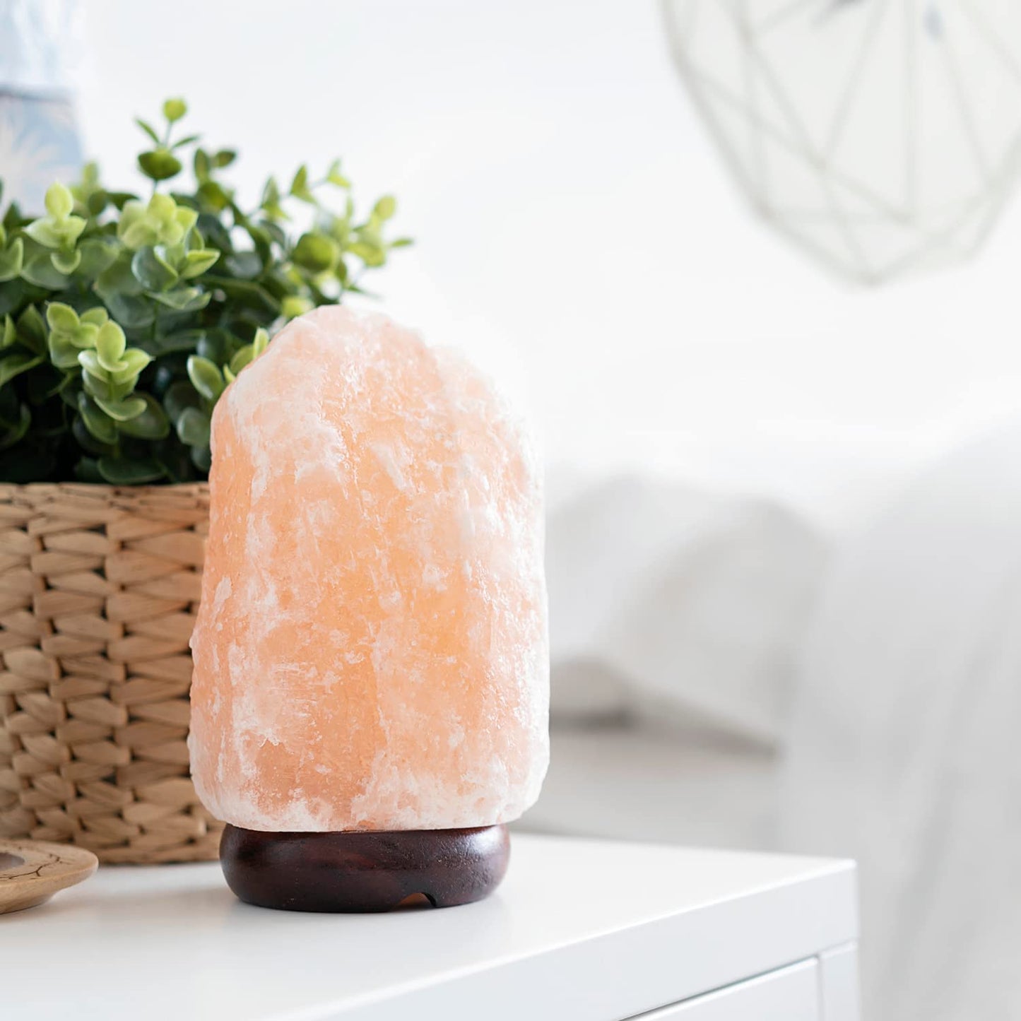 Himalayan Salt Lamp with Dimmer by Spantik