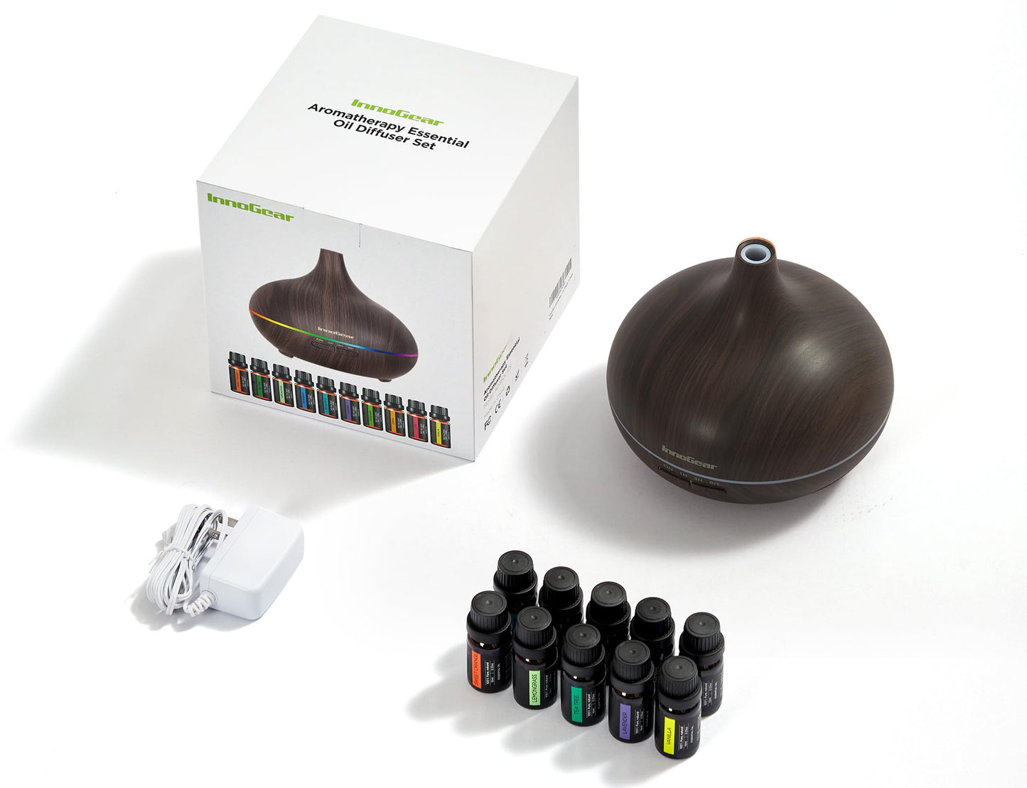 Aromatherapy Diffuser and Essential Oils Set by InnoGear