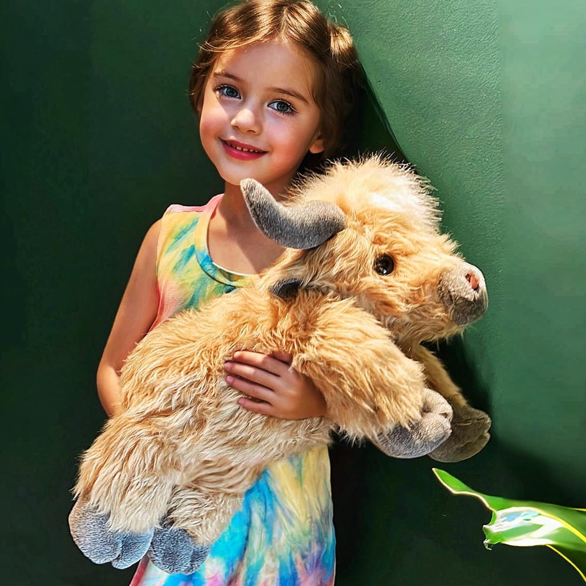 Highland Cow Weighted Plush Microwavable Heatable and Coolable Weighted Companion by Uoozii