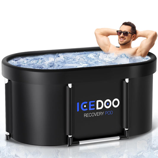 Wxtkkom XL 139 Gallon Oval Ice Bath Tub