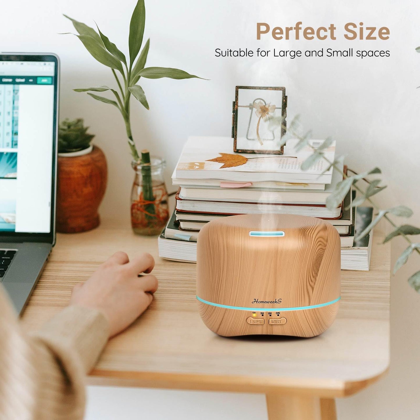 300ml Essential Oil Diffuser by Homeweeks
