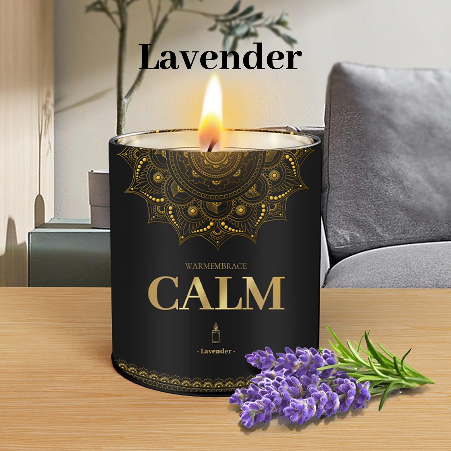 WarmEmbrace Lavender Scented Candle
