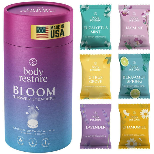 Body Restore Shower Steamers Bloom Collection by Body Restore