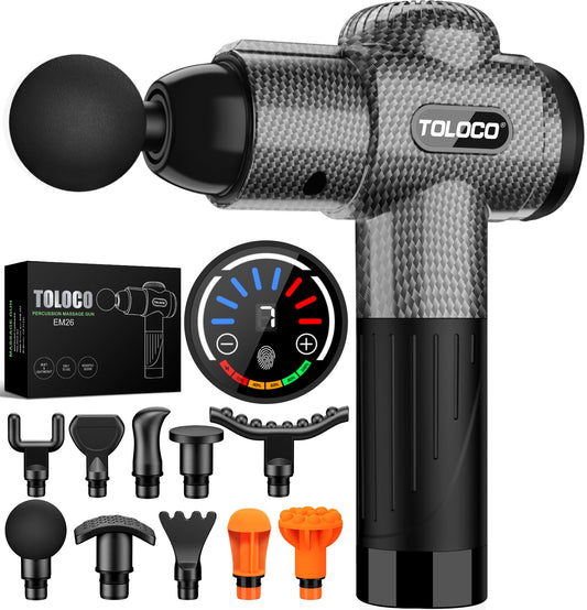 Deep Tissue Massage Gun Back and Body Percussion Massager by TOLOCO