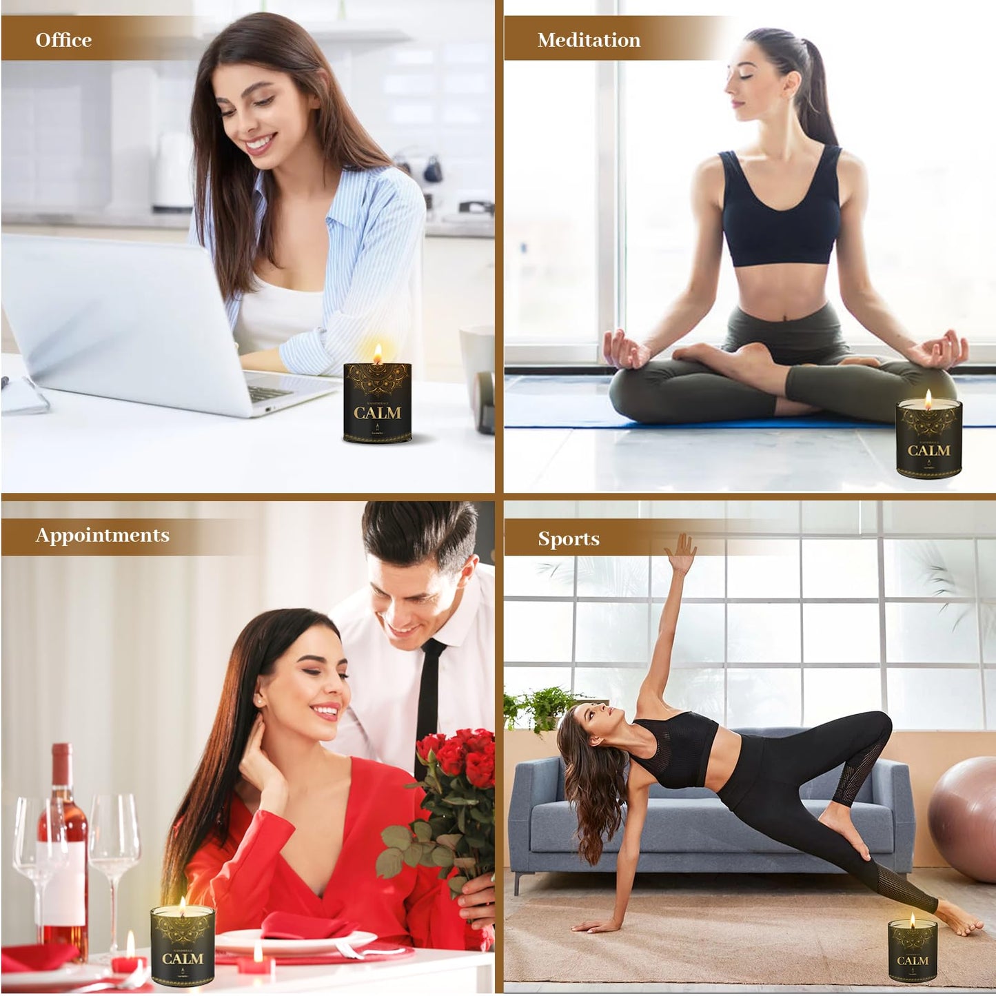 WarmEmbrace Lavender Scented Candle