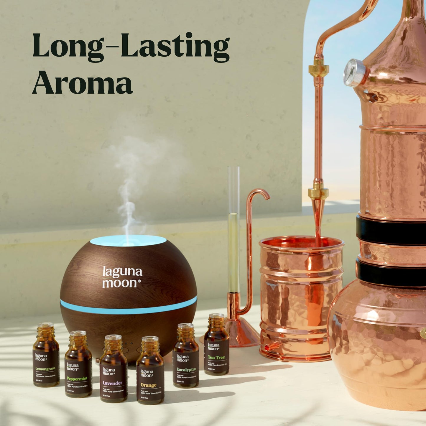 Lagunamoon Essential Oils Top Six Aroma Set