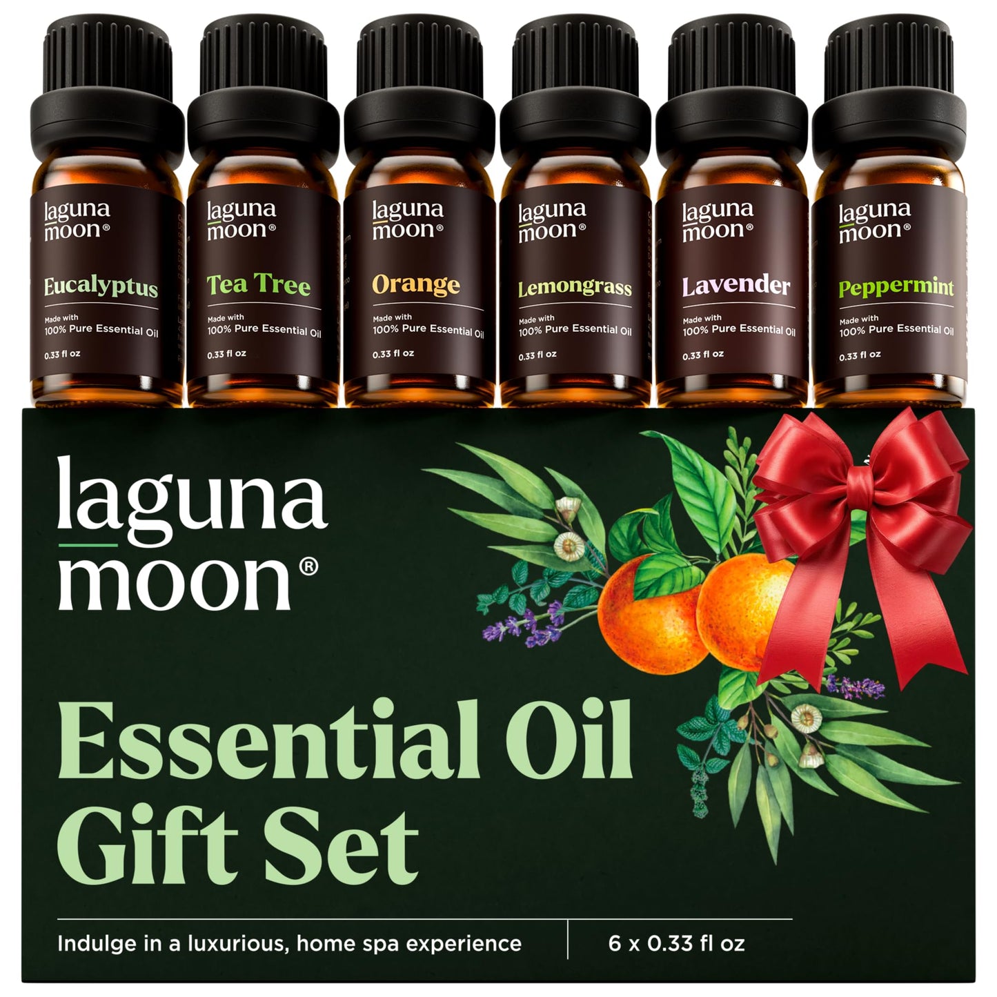 Lagunamoon Essential Oils Top Six Aroma Set