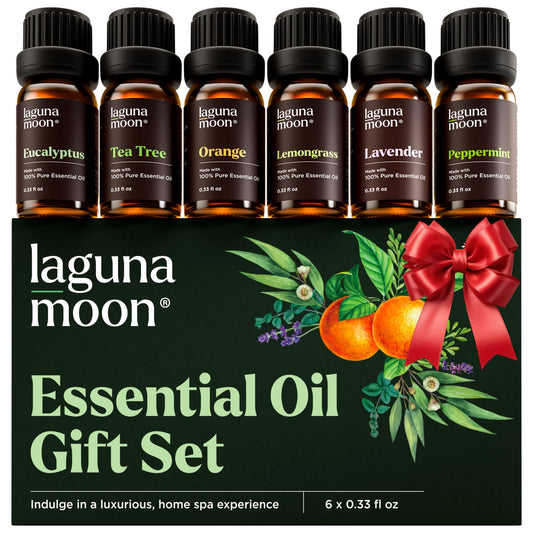 Lagunamoon Essential Oils Top Six Aroma Set