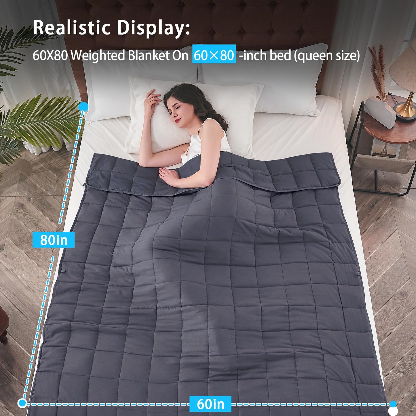 yescool Weighted Blanket for Adults by yescool