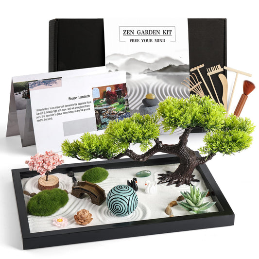 Zen Garden Kit for Desk by Thaibear