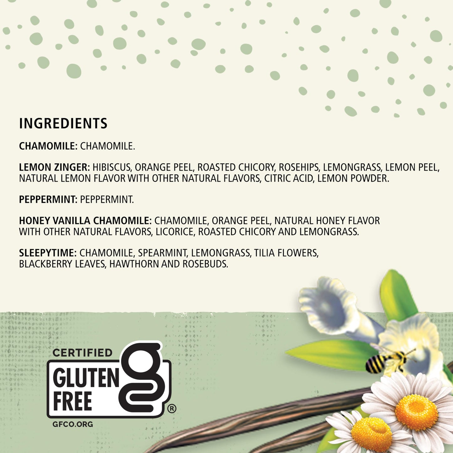 Celestial Seasonings Herbal Tea Sampler