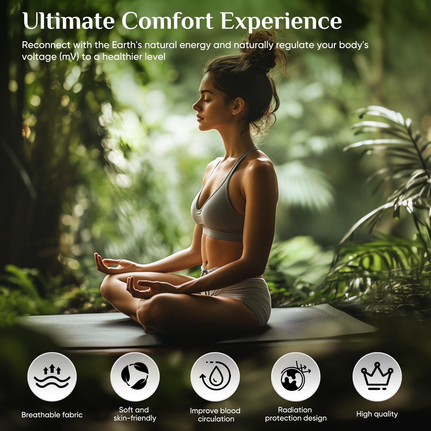 FENBAS Grounding Mat for Home and Office