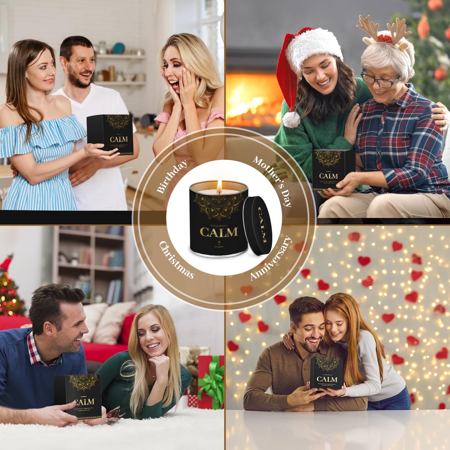 WarmEmbrace Lavender Scented Candle