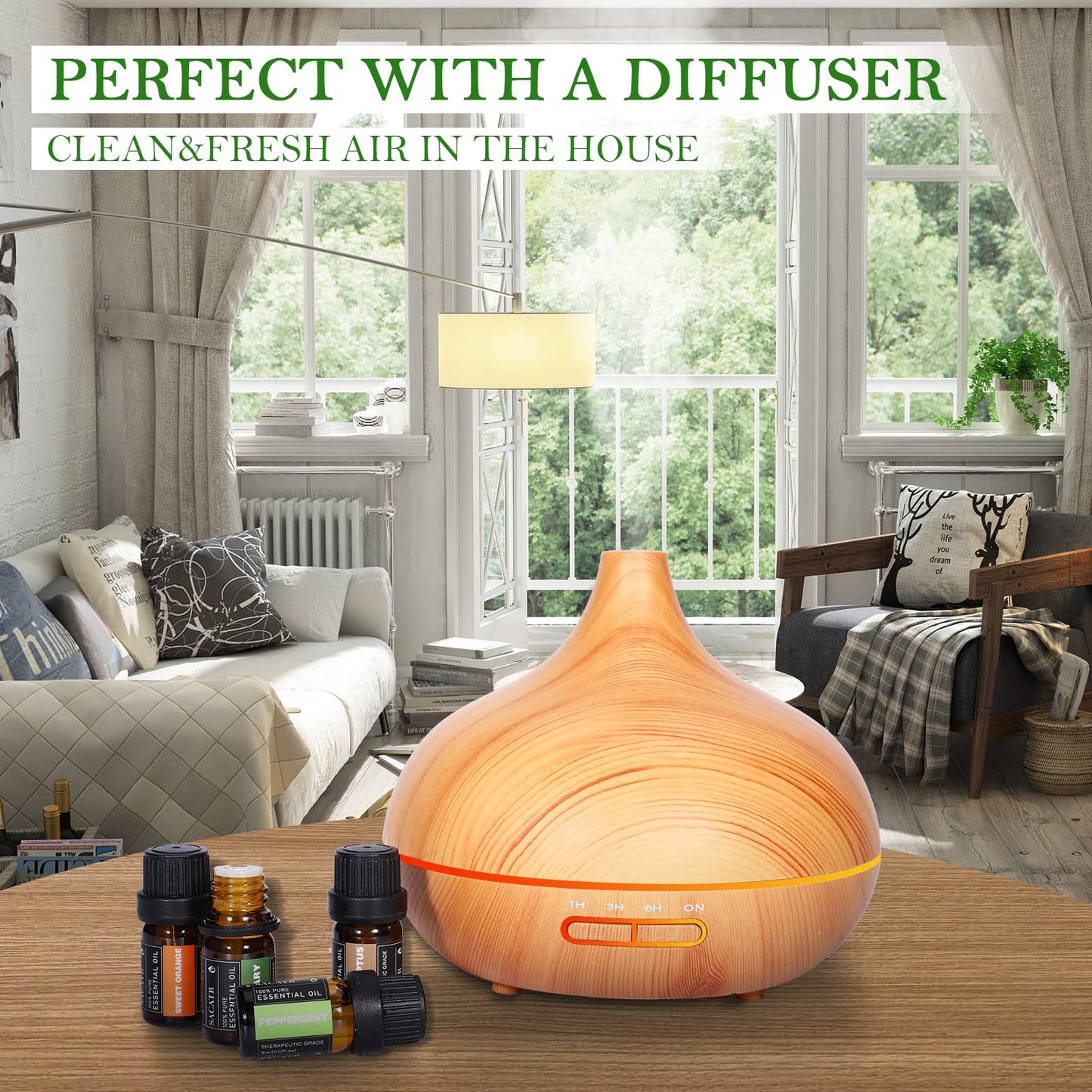 SACATR Essential Oils Gift Set