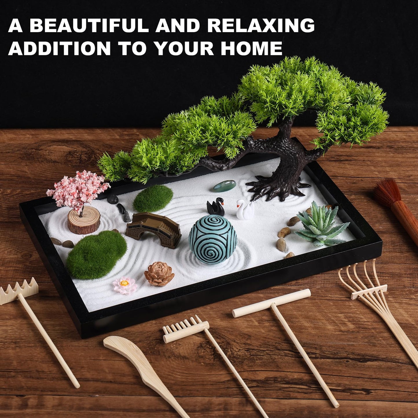 Zen Garden Kit for Desk by Thaibear