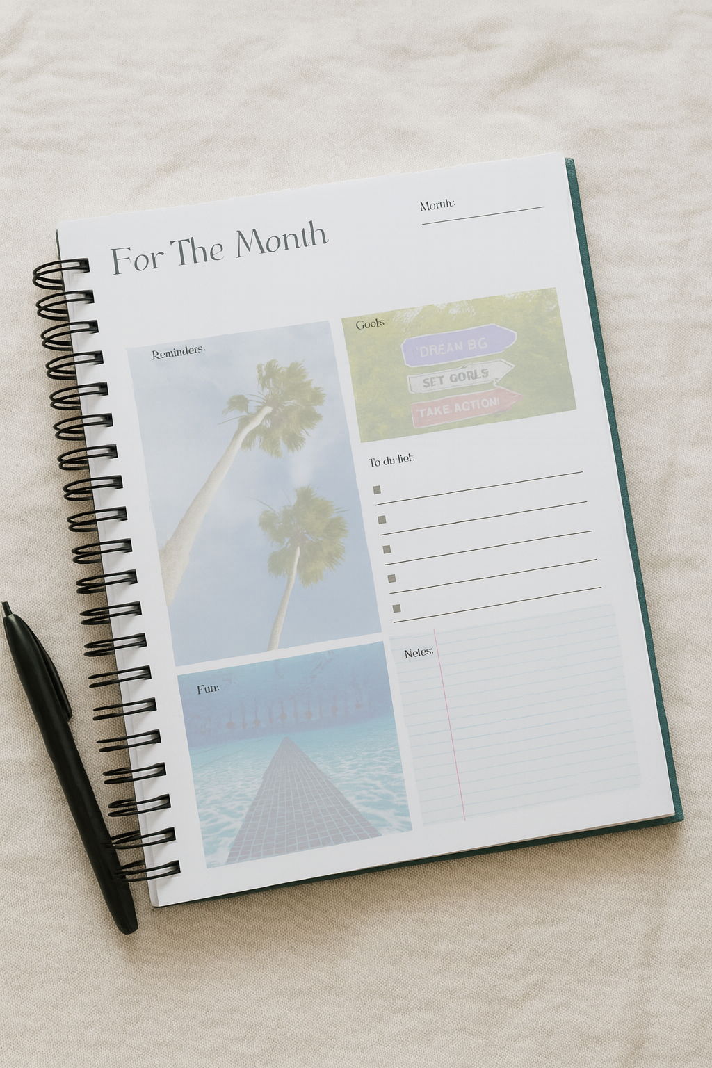 90 Day Planner-Digital