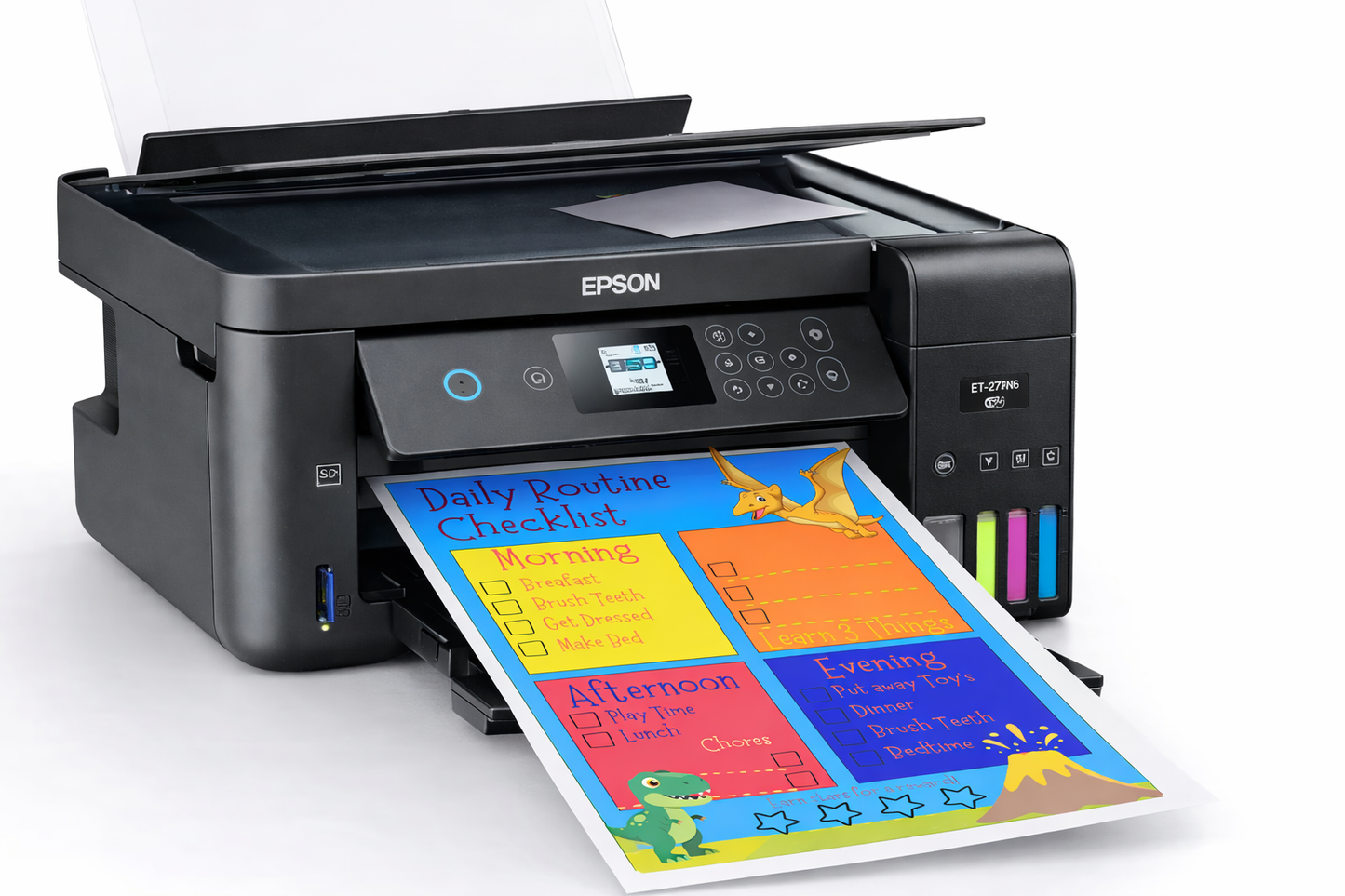 Colorful Cute Kids To-Do List Planner "Boys"